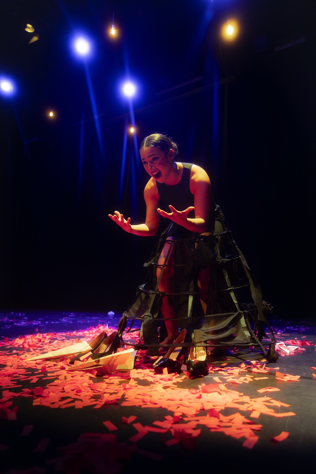 En Carne Viva · escena